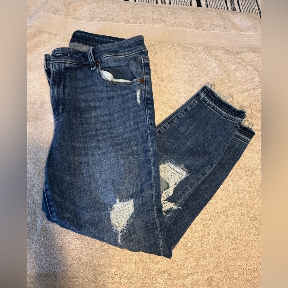 Abercrombie and Fitch high rise skinny jeans
